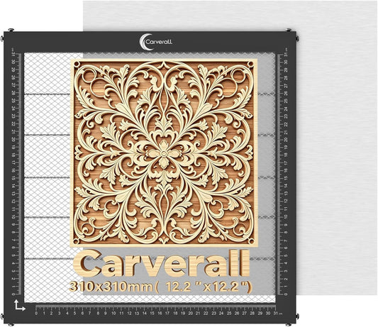 Honeycomb Laser Bed for JL9/X1 L2 RAY5 S1 Laser Engraver and Cutter, 310 × 310Mm (12.2″ × 12.2″) Working Area, Honeycomb Cutting Tray with High-Strength Metal Panel