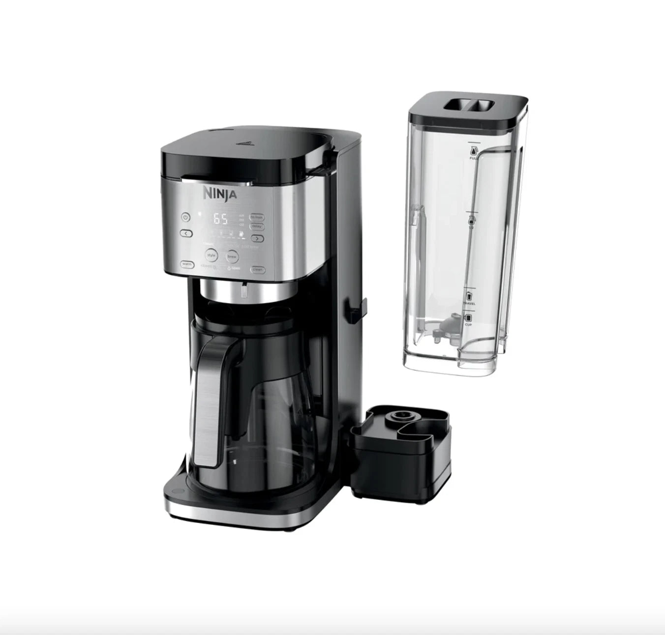 Dualbrew Coffee Maker Grounds & Pods Hot & Iced, Rapid Cold Brew