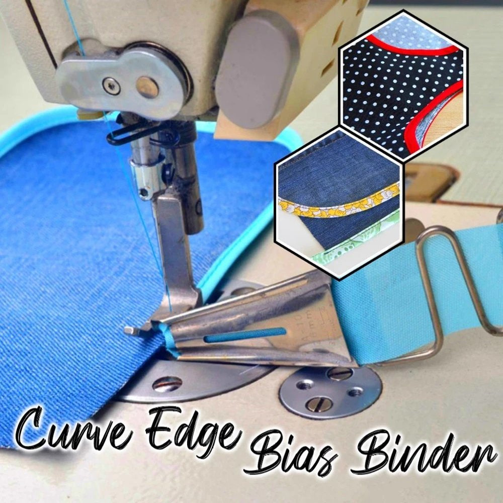 Bis Binder Clearance 5 Sizes Overlock Binding of Curve Edge Folder Bias Binder Foot Sew Feet Machine