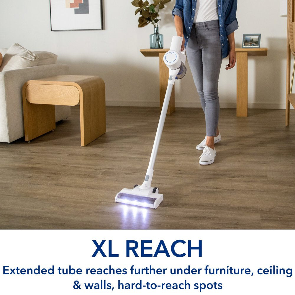 Litevak by  Cordless Stick Vacuum - 40 Minute Runtime + HEPA Filtration + LED Headlight - New
