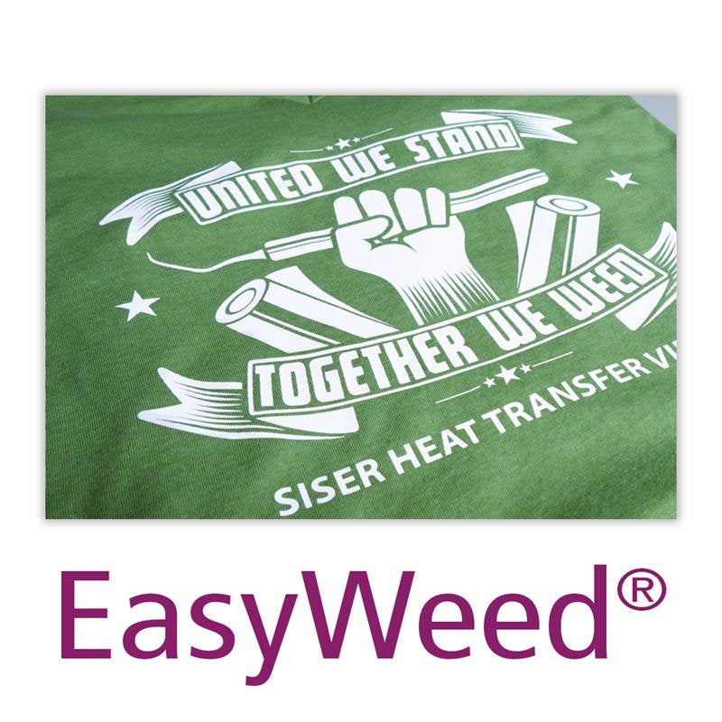 Easyweed HTV Iron on Heat Transfer Vinyl 12" X 2Ft Roll - Black