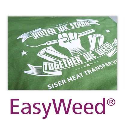 Easyweed HTV Iron on Heat Transfer Vinyl 12" X 2Ft Roll - Brown