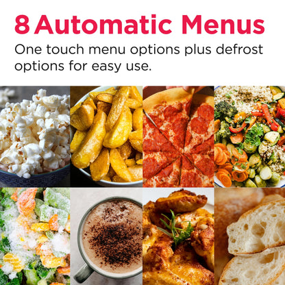 3-In 1 Countertop Microwave Oven / Air Fryer / Convection, 1.1 Cu. Ft., Stainless Steel