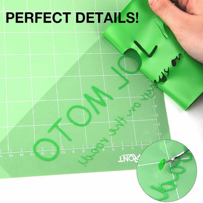 12" X 96" Fruit Green HTV Vinyl Rolls Heat Transfer Vinyl, Easy to Cut & Weed for Heat Vinyl Design