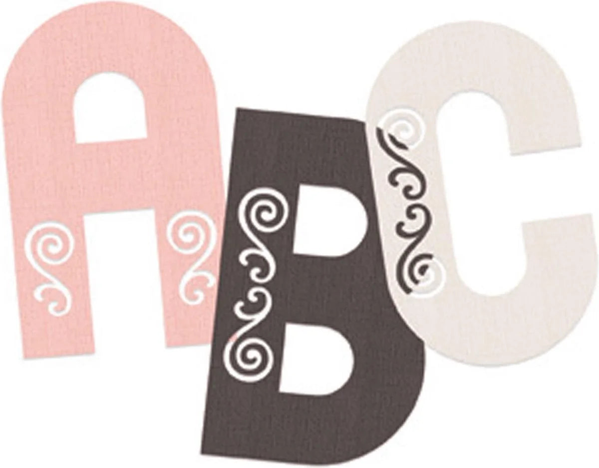 We R Memory Elegant Font Punch Decorative