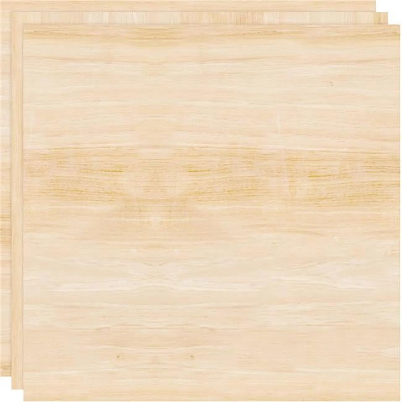WR661156 8 X 8 In. Singe Quill - Wood Veneer Sheets - Pack of 3