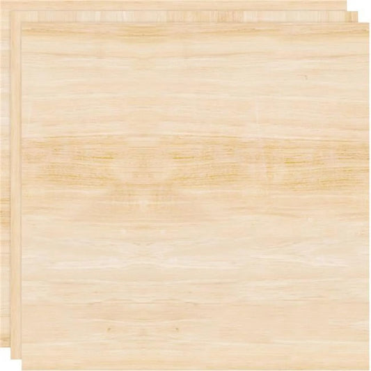 WR661156 8 X 8 In. Singe Quill - Wood Veneer Sheets - Pack of 3