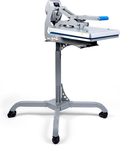 Stahls' Hotronix Heat Press Caddie - Adjustable Stand – Convenient Storage and Mobility for Your Heat Press
