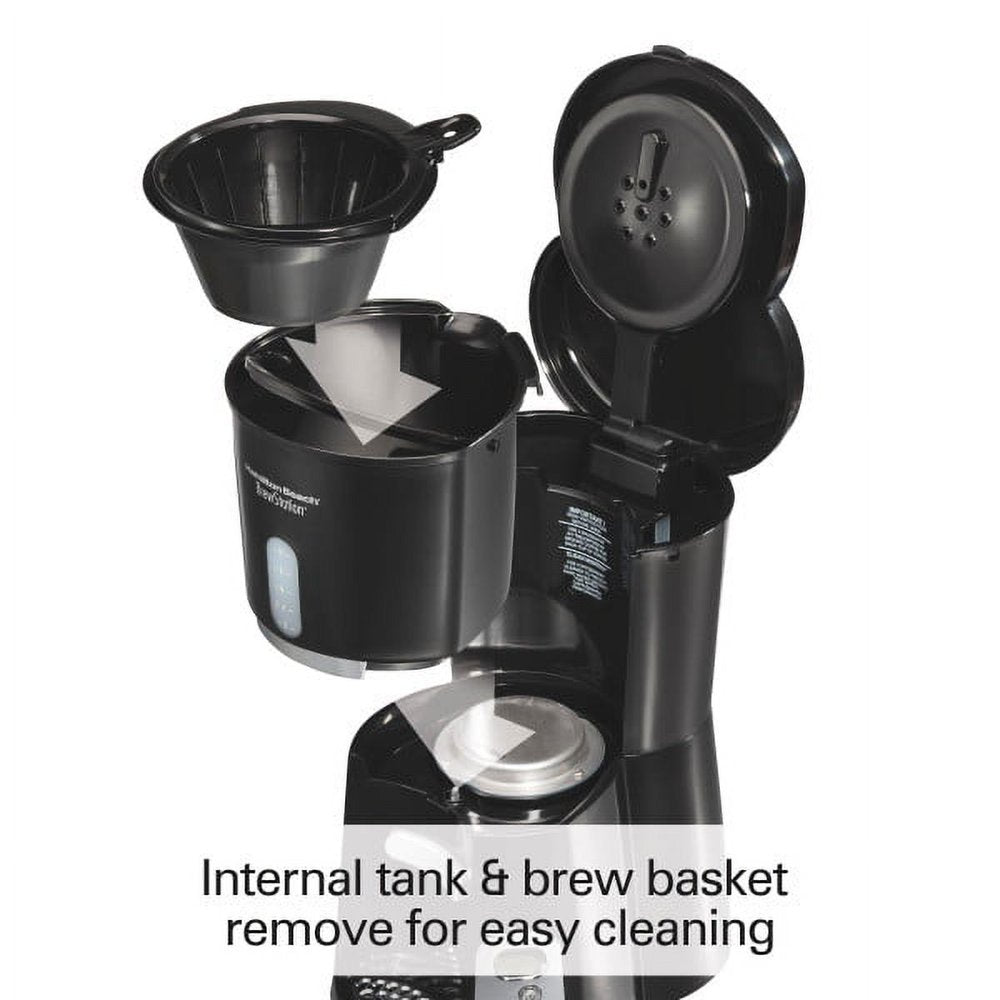 Brew Station 10 Cup Coffee Maker, Black, 47380