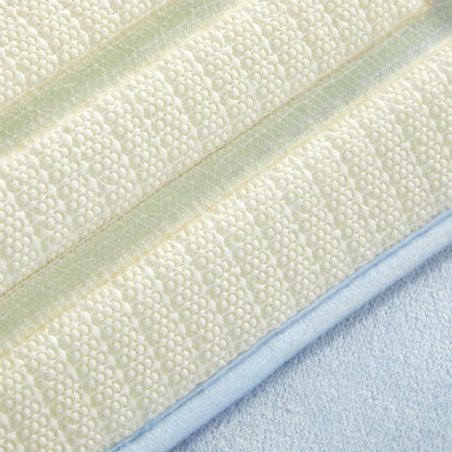 2 Piece Blue Memory Foam Bath Rug Set, Available in Multiple Colors