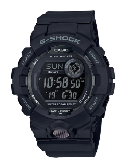 Men'S Power Trainer Step Counter Shock Resistant 200 Meter Water Resistant Watch, (Model GBD-800-1BCR)
