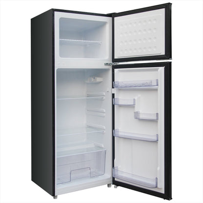 7.5 Cu. Ft. Top Freezer Refrigerator in Black - RETRO, EFR753