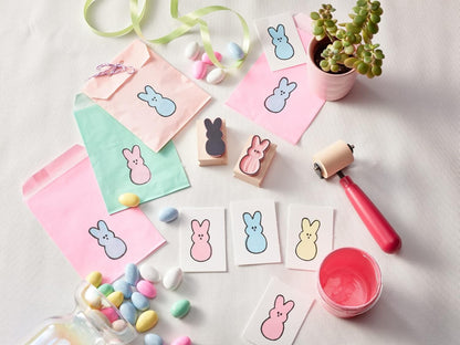 Block Printing Fabric Starter Kit, 7 Pieces – Includes Ink, Hard Brayer, Lino Handle and Cutters, Speedy-Carve Relief Carving Rubber