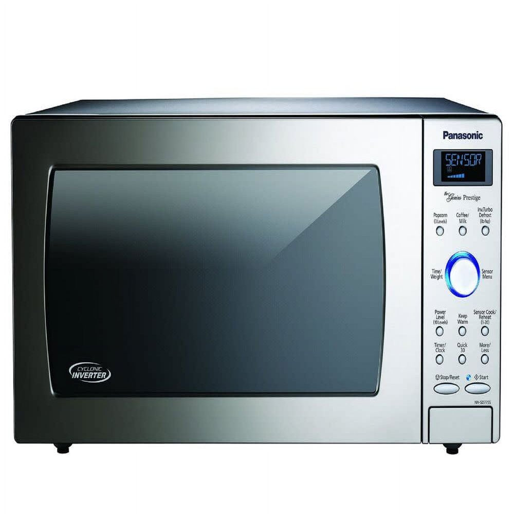 1.6 Cu. Ft. Built-In/Countertop Cyclonic Wave Microwave Oven with Inverter Technology, Stainless Steel NN-SD775S