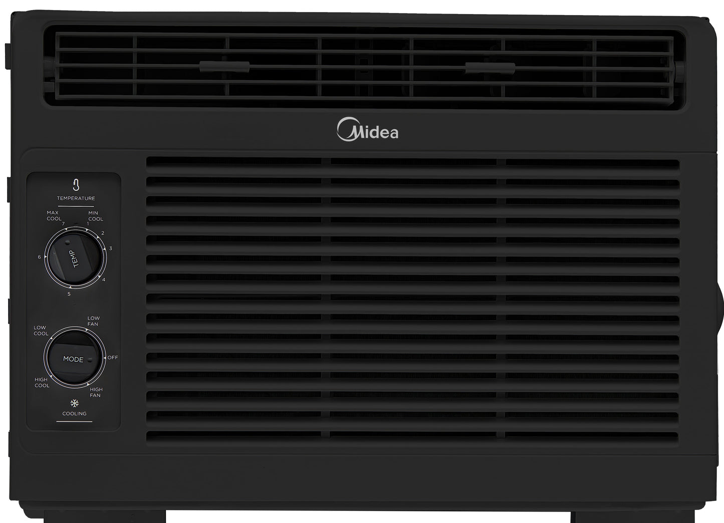 5,000 BTU 150 Sq. Ft. Mechanical Window Air Conditioner, Black, MAW05M1WBL, New