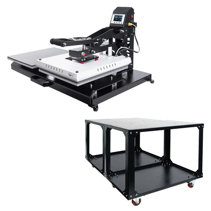 16" X 20" Double Station Auto-Open Heat Press Stand Bundle