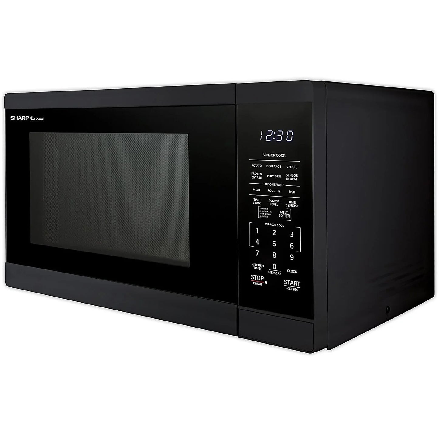 1.4 Cu Ft Countertop Microwave Oven in Black