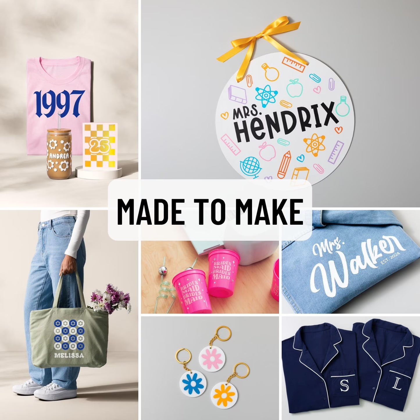 Cricut Maker 4 Vinyl and Iron-On DIY Project Bundle