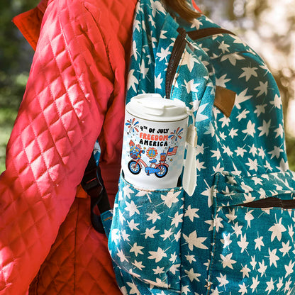 Wholesale Sublimation Tumblers 20 OZ White Blanks with Lid and Plastic Straw Portable String Stainless Steel Coffee Cups 6 Pack & 12 Pack & 24 Pack