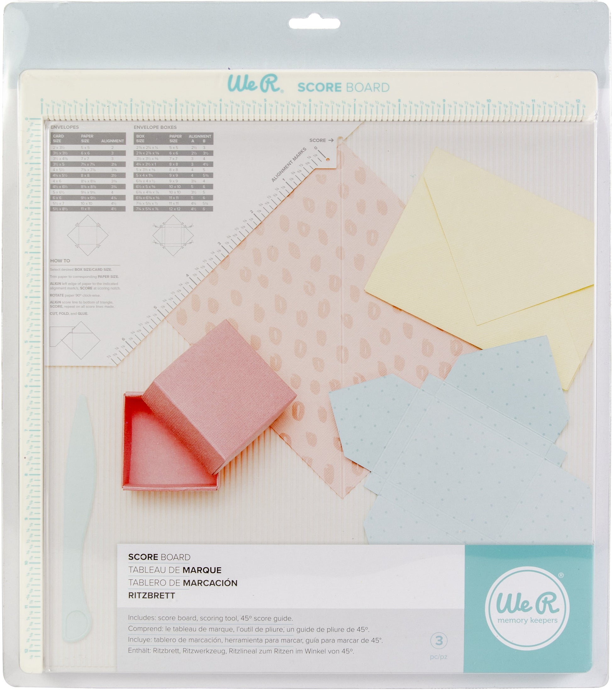 Tabletop Flip Scoreboard for Crafters