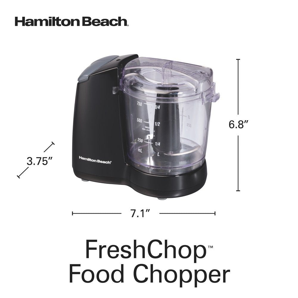 3 Cup Freshchop Mini Food Chopper, Black, 72603