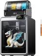 Creality K2 Combo 3D Printer, Multicolor Printing with CFS, High-Speed 600Mm/S, Smart Auto Leveling, Quiet Printing, 300°C Nozzle, Dual AI Camera, Direct Drive Extruder, Build Volume 260X260X260Mm