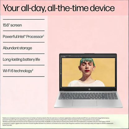 HP 15.6" FHD Laptop 2026 Edition with Copilot AI, 32GB RAM, 1TB SSD, Intel Processor, Long Battery Life, Lightweight 3.64 Lbs, Microsoft 365, Windows 11 for Students & Office