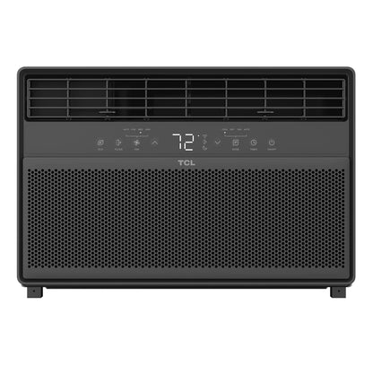 8,000 BTU Smart Inverter Window Air Conditioner (Black) - 350 Sq Ft with up to 49% Energy Savings, Quiet Cooling Tech, 3-In-1 Cooling, Fan & Dehumidifier, Matter Wi-Fi, Remote Control - W8WC72-B