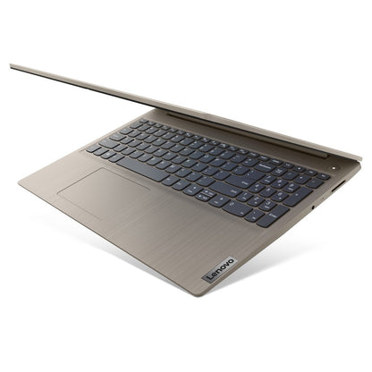 Ideapad 3 15.6" PC Laptop, Intel Core I3-1005G1, 4GB RAM, 128GB SSD, Windows 10, Almond, 81WE0016US