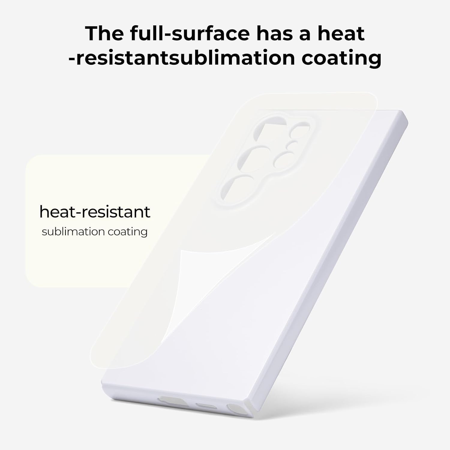 6PCS Sublimation Phone Case Blanks Bulk Compatible with Galaxy S25 Ultra, Glossy Sublimation Customize Phone Case, Hard Cell Phone Coated Basic Cases, Sublimation Blanks Custom Phone Cover