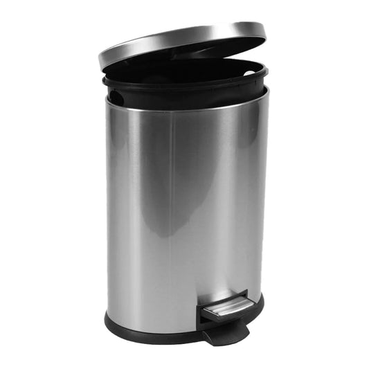 3.1-Gallon Stainless Steel Garbage Can