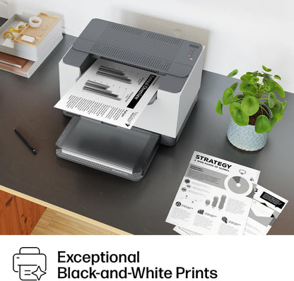 HP Laserjet M209D Laser Printer, Black and White, Automatic Duplex, Wired Connection Only (USB Cable Included), Best-For-Home Office (8J9L0F)