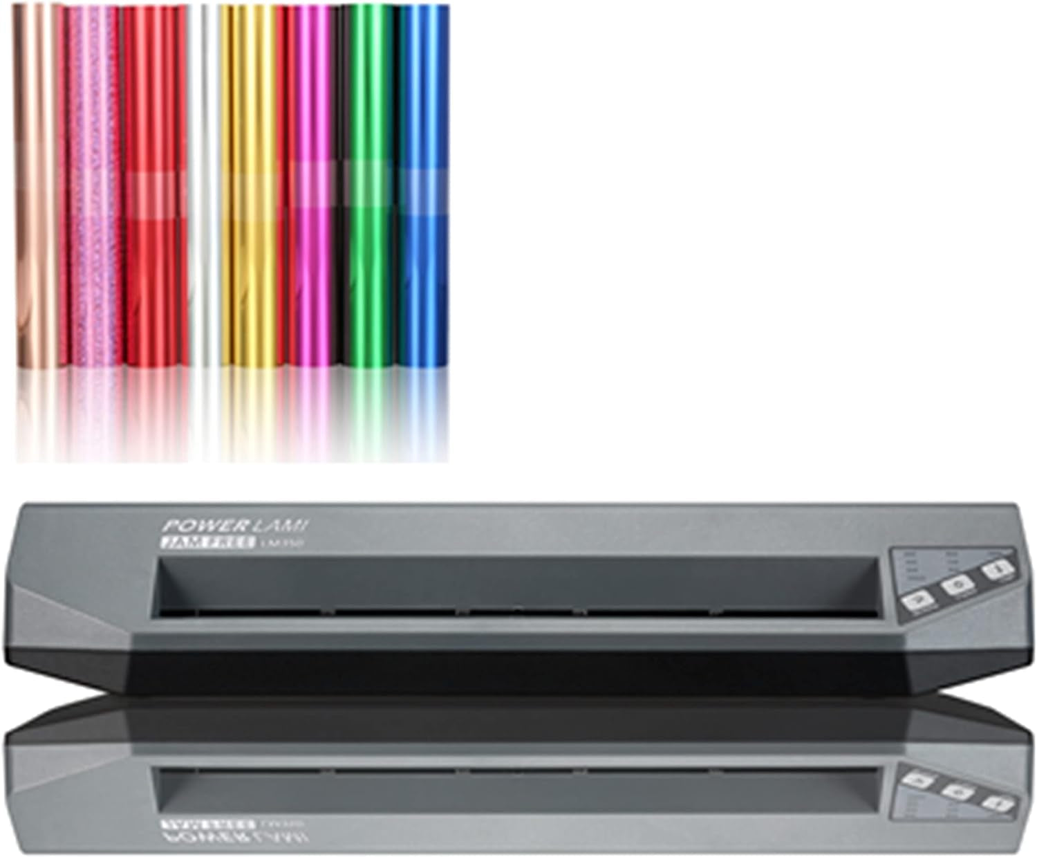 SINCHI Powerlami Laminator/Foil Applicator & 8-Color Pack Foil Rolls