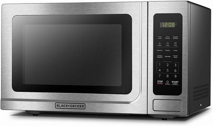 1.4 Cu Ft Countertop Microwave Ovens in Stainless Steel