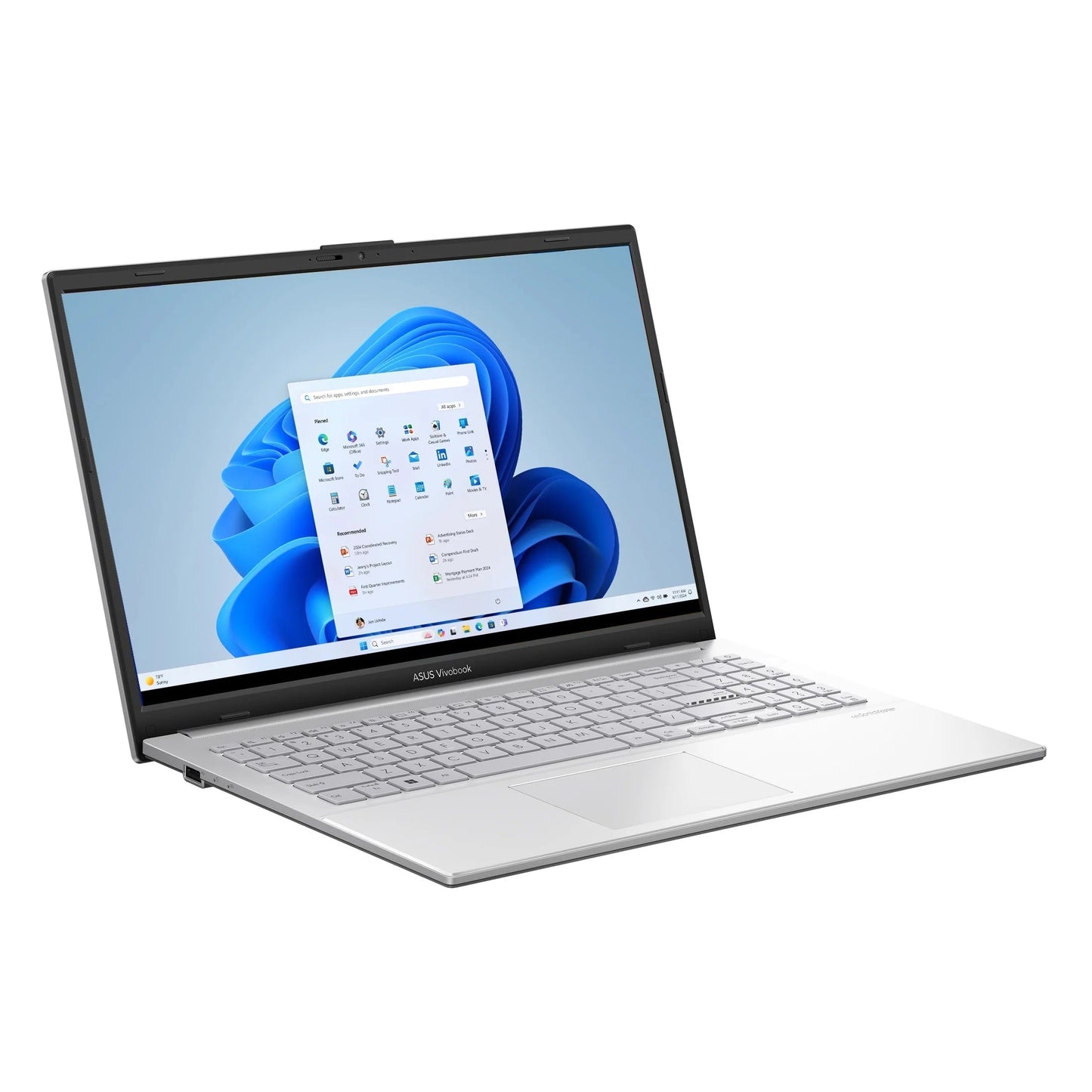 Vivobook Go 15.6” FHD Laptop with Intel I3-N305, Intel UHD Graphics, 8GB RAM, 256GB UFS, Cool Silver