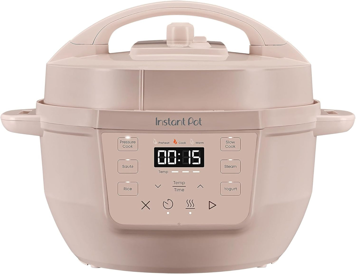 Instant Pot 4QT RIO Mini 7-In-1 Multi-Cooker, Pressure Cooker, Slow Cook, Sauté, Steam, Rice Maker, Yogurt, & Warmer, Rosewater, 4 Quarts