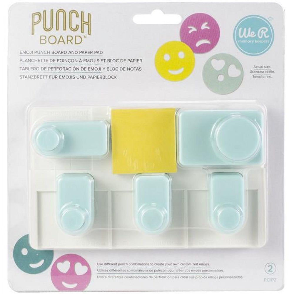 We R Memory Punch Board Emoji