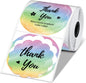 Phomemo Circle Labels for M110/M120/M200/M220, 1.96" X 1.96" (50X50 Mm) Thermal round Gradient Color Labels for Barcode/Logo/Gift/Thank You/Small Business/Home Use, Purple