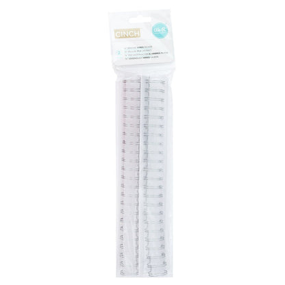 7312841 Cinch Wires .625" 2/Pkg-Silver