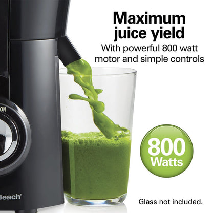 Big Mouth Juicer Juice Extractor, 800W, Black, 67601