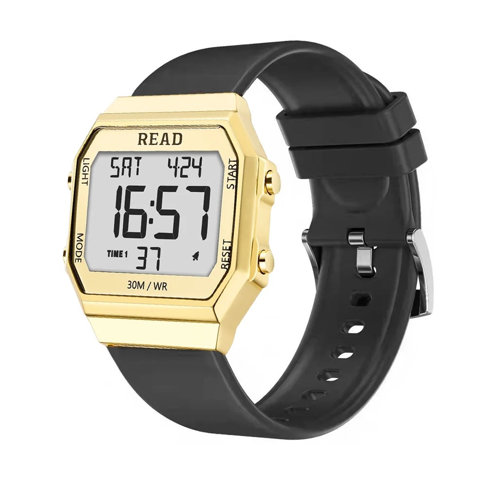Men'S Wristwatches, Digital Watches, Men'S Sports Watches, Unisex Digital Wristwatch, Metal Case LCD Digital Watches, Men'S Digital Watches