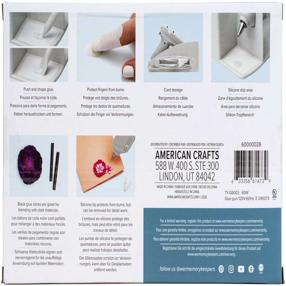 Maker'S Glue Gun Kit-Grey