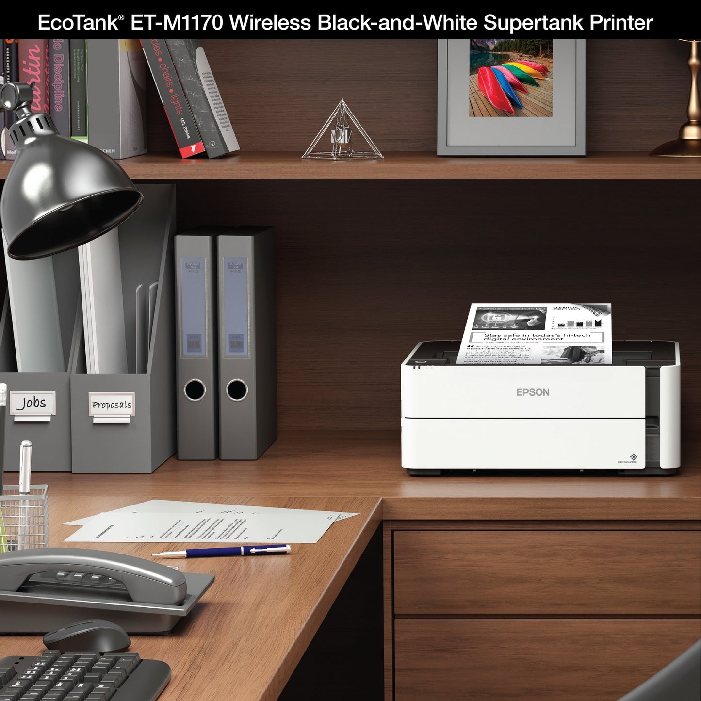 Ecotank ET-M1170 Wireless Monochrome Supertank Printer