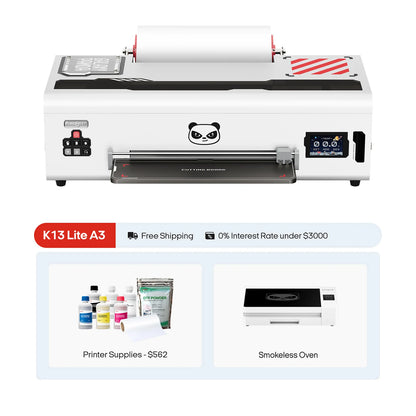 Procolored K13 Lite DTF Printer 13" A3 & Oven Premium - White