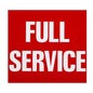 Commercial Zone 797401 Full Self Service Sign Panel- Black