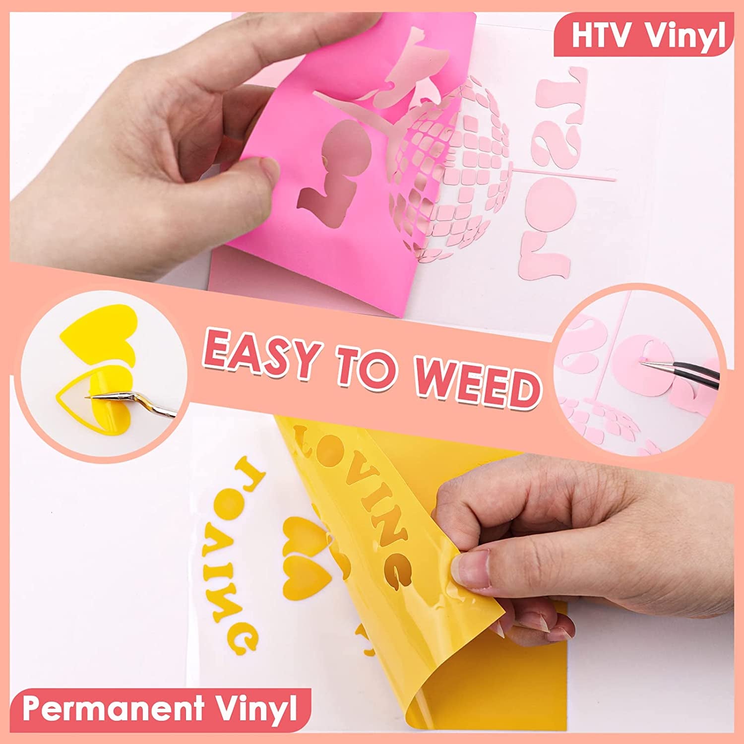 Auto Heat Press Machine for T Shirts & 38 Pcs Accessories Bundle for Cricut Joy