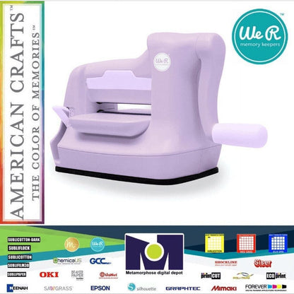 WE R MEMORY KEEPER  DIE CUTTING MACHINE PINK 60000664