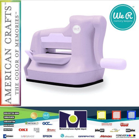WE R MEMORY KEEPER  DIE CUTTING MACHINE PINK 60000664
