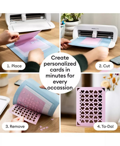 Joy Xtra Cutting Machine with Ultimate Card and Sticker Making Bundle