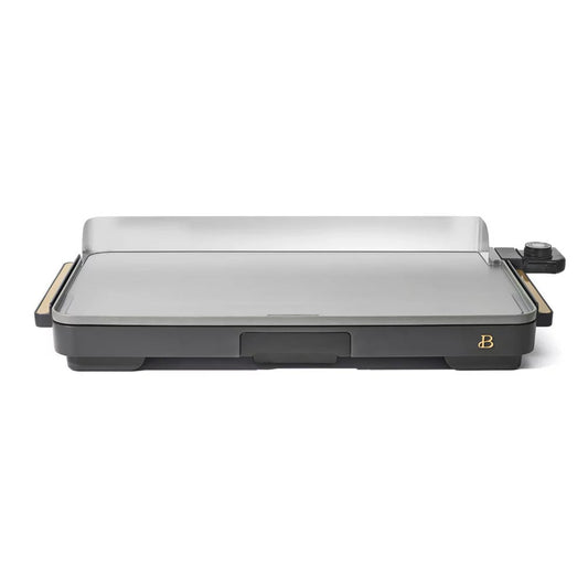 XL Electric Griddle 12" X 22"- Non-Stick, Oyster Grey by Drew Barrymore